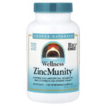 Wellness ZincMunity™, 120 вегетарианских капсул — Source Naturals