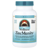 Wellness ZincMunity™, 120 вегетарианских капсул — Source Naturals