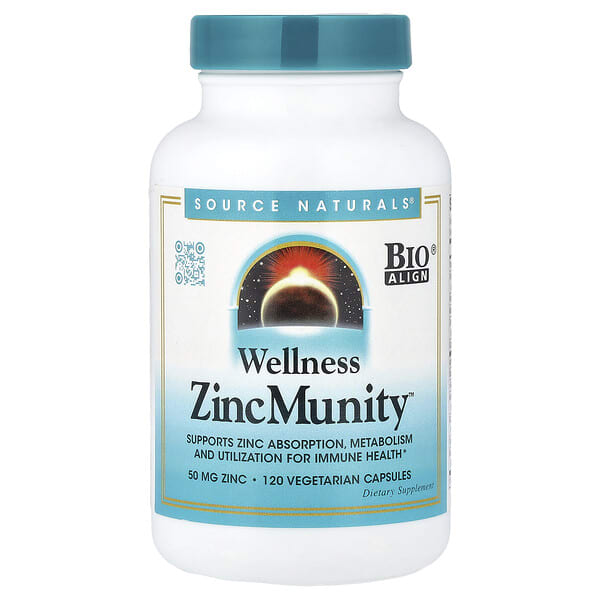 sns02882_v_24.jpg Wellness ZincMunity™, 120 вегетарианских капсул — Source Naturals
