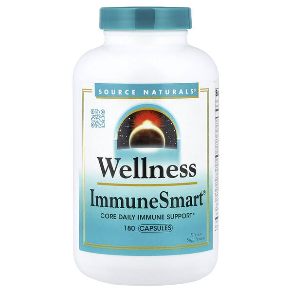 sns02885_v_24.jpg Wellness, ImmuneSmart®, 180 капсул — Source Naturals