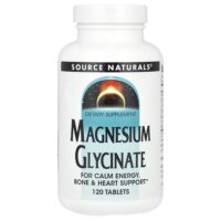 Глицинат магния, 120 таблеток — Source Naturals