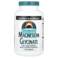 Глицинат магния, 180 таблеток — Source Naturals