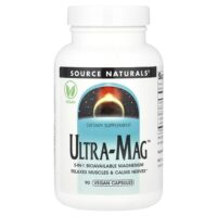 Ultra-Mag™, 90 веганских капсул — Source Naturals