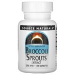 экстракт ростков брокколи, 30 таблеток (250 мг в 1 таблетке) — Source Naturals