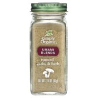 Смеси умами, жареный чеснок и травы, 62 г (2,19 унции) — Simply Organic