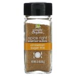 Spice Right Everyday Blends, трио с корицей и сахаром, 87 г (3,1 унции) — Simply Organic