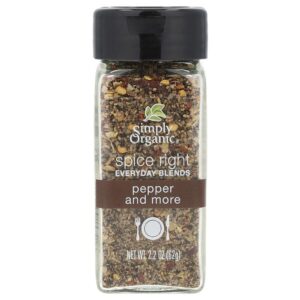 смесь специй на каждый день, перец и не только, 62 г (2,2 унции) — Simply Organic