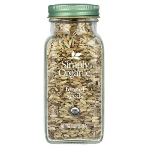 Семена фенхеля, 1,90 унции (54 г) — Simply Organic