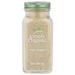 белый перец, 81 г (2,86 унции) — Simply Organic