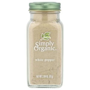 белый перец, 81 г (2,86 унции) — Simply Organic