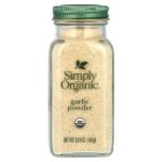 чесночный порошок, 103 г (3,64 унции) — Simply Organic