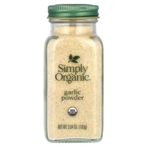 чесночный порошок, 103 г (3,64 унции) — Simply Organic