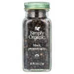 Зерна черного перца, 2.65 унций (75 г) — Simply Organic