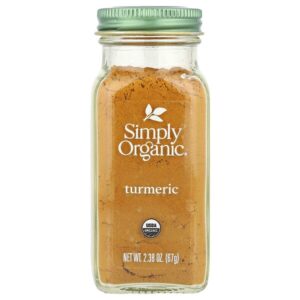 куркума, 67 г (2,38 унции) — Simply Organic