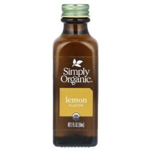 Лимонный ароматизатор, 2 жидких унций (59 мл) — Simply Organic
