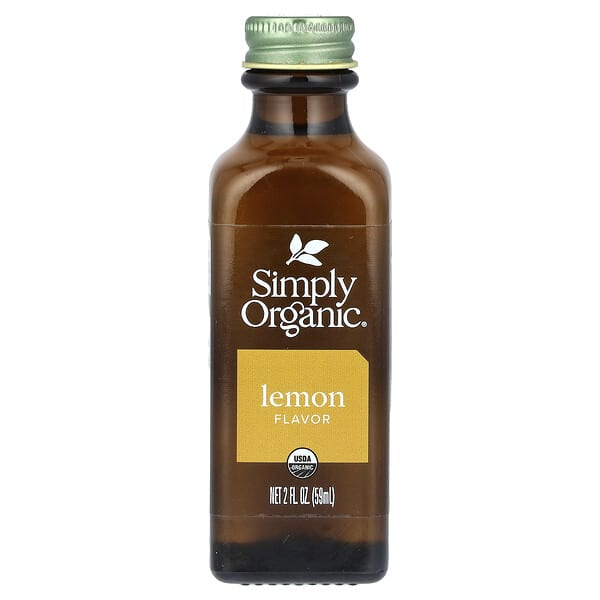sog18528_v_42.jpg Лимонный ароматизатор, 2 жидких унций (59 мл) — Simply Organic