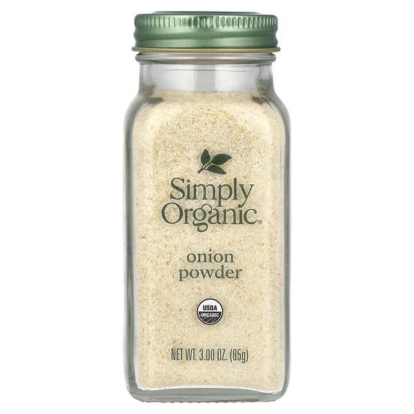 sog18608_v_42.jpg Луковый порошок, 3 унции (85 г) — Simply Organic