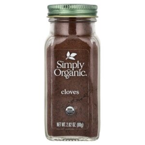 гвоздика, молотая, 80 г (2,82 унции) — Simply Organic