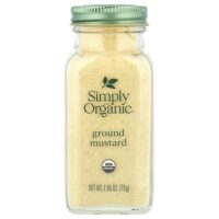 молотая горчица, 75 г (2,65 унции) — Simply Organic