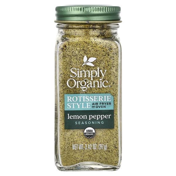 sog19093_v_8.jpg приправа для гриля, лимон и перец, 97 г (3,42 унции) — Simply Organic