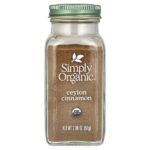 Органическая цейлонская корица, 2,08 унций (59 г) — Simply Organic