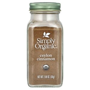 Органическая цейлонская корица, 2,08 унций (59 г) — Simply Organic