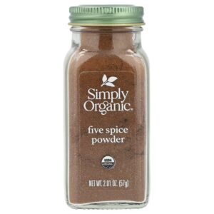 Порошок Five Spice, 2.01 унции (57 г) — Simply Organic
