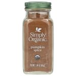 пряная смесь для тыквенного пирога, 55 г (1,94 унции) — Simply Organic