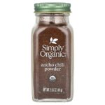 Порошок из анчо и чили, 81 г (2,85 унции) — Simply Organic