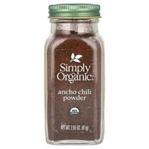 Порошок из анчо и чили, 81 г (2,85 унции) — Simply Organic