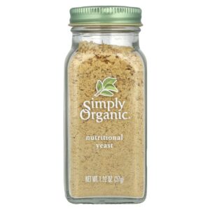 Органические, питательные дрожжи, 1,32 унц. (37 г) — Simply Organic