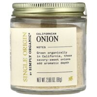 Single Origin, калифорнийский лук, 81 г (2,86 унции) — Simply Organic