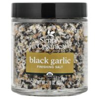 соль с черным чесноком, 62 г (2,19 унции) — Simply Organic