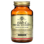 Ester-C плюс витамин C, 1000 мг, 50 капсул — Solgar