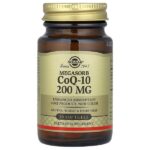Megasorb CoQ10, 200 мг, 30 капсул — Solgar