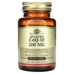 Megasorb CoQ-10, 200 мг, 60 мягких таблеток — Solgar