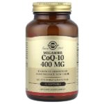 Мегасорб с CoQ-10, 400 мг, 60 мягких желатиновых капсул — Solgar