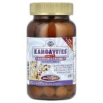 Kangavites, полноценный детский комплекс с витаминами и минералами, со вкусом ягод Bouncin', 120 жевательных таблеток — Solgar