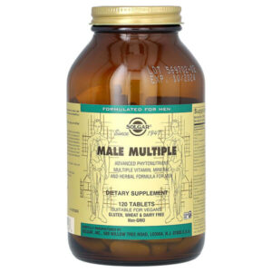 Male Multiple, мультивитамины для мужчин, 120 таблеток — Solgar