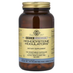 Gold Specials®, Homocysteine Modulators®, 120 вегетарианских капсул — Solgar