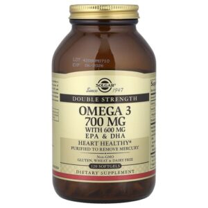 омега-3, ЭПК и ДГК, 120 капсул — Solgar
