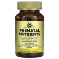 Prenatal Nutrients, 120 таблеток — Solgar