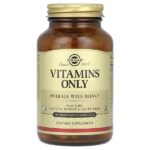 Vitamins Only, витамины, 90 вегетарианских капсул — Solgar