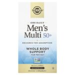 One Daily Men's Multi, мультивитамины для мужчин старше 50 лет, 60 капсул — Solgar