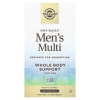 One Daily Men's Multi, мультивитамины для мужчин, 60 капсул — Solgar