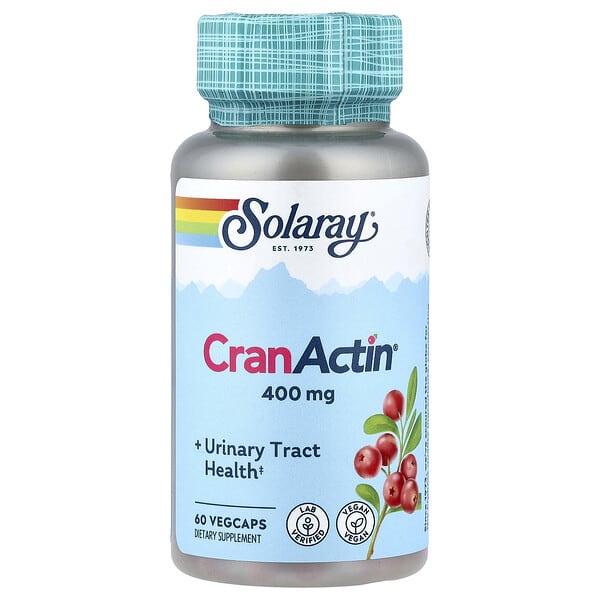 sor00840_v_45.jpg CranActin®, 60 растительных капсул — Solaray