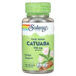 True Herbs, катуаба, 100 растительных капсул (465 мг в капсуле) — Solaray