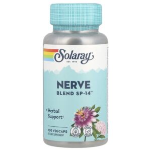 Nerve Blend SP-14™, 100 растительных капсул — Solaray