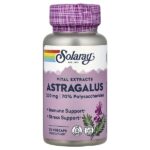 Vital Extracts, астрагал, 30 растительных капсул — Solaray