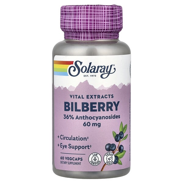 sor03110_v_24.jpg Vital Extracts, черника, 60 мг, 60 растительных капсул — Solaray